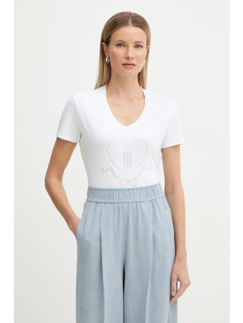 μπλουζάκι fracomina 95% βαμβάκι, 5% ελαστάν