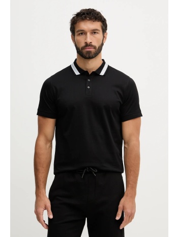 βαμβακερό μπλουζάκι πόλο karl lagerfeld 100% βαμβάκι