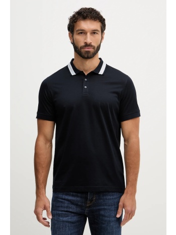 βαμβακερό μπλουζάκι πόλο karl lagerfeld 100% βαμβάκι