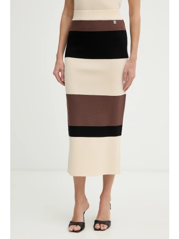 φούστα fracomina 88% βισκόζη, 12% πολυαμίδιο