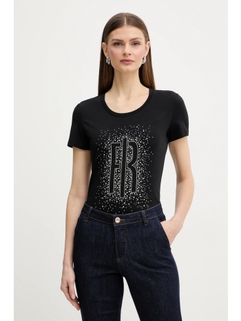 μπλουζάκι fracomina 95% βαμβάκι, 5% ελαστάν