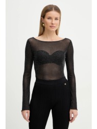 μακρυμάνικο fracomina υλικό 1: 91% πολυαμίδιο, 5% λούρεξ, 4% ελαστάν
υλικό 2: 97% πολυεστέρας, 3% ελ