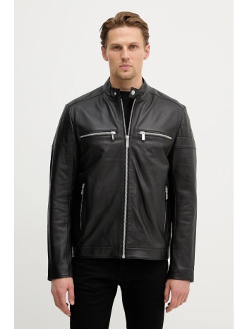 δερμάτινο μπουφάν karl lagerfeld κύριο υλικό 100% φυσικό