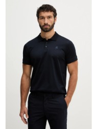 βαμβακερό μπλουζάκι πόλο karl lagerfeld 100% βαμβάκι