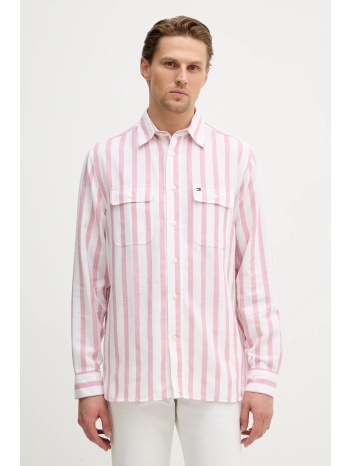 πουκάμισο tommy hilfiger 85% βαμβάκι, 15% λινό