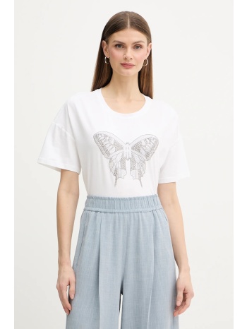 μπλουζάκι fracomina 95% βαμβάκι, 5% ελαστάν