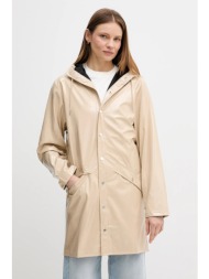 μπουφάν rains 12020 long jacket w3 100% πολυεστέρας με επίστρωση πολυουρεθάνης