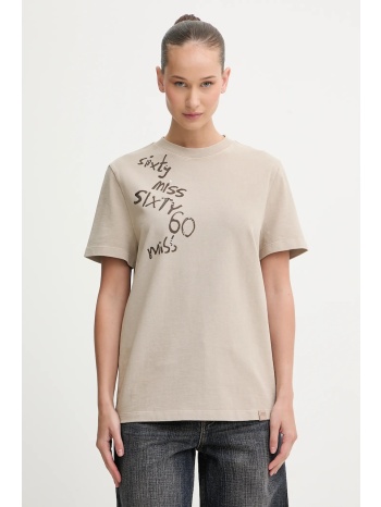 βαμβακερό μπλουζάκι miss sixty 100% βαμβάκι