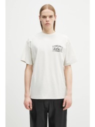 βαμβακερό μπλουζάκι aries aged ancient temple ss tee 100% βαμβάκι