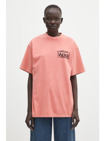 βαμβακερό μπλουζάκι aries aged ancient temple ss tee 100%