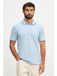 βαμβακερό μπλουζάκι πόλο lindbergh 100% βαμβάκι