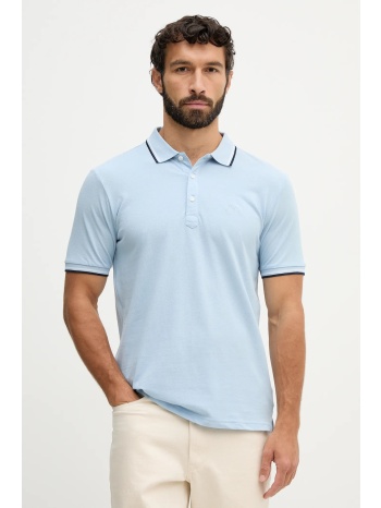 βαμβακερό μπλουζάκι πόλο lindbergh 100% βαμβάκι