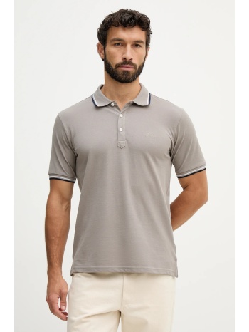 βαμβακερό μπλουζάκι πόλο lindbergh 100% βαμβάκι