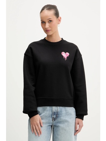 βαμβακερή μπλούζα hugo blue delessa_b_2 100% βαμβάκι