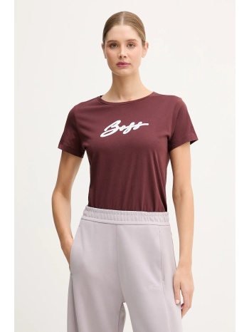 βαμβακερό μπλουζάκι boss orange c elove 2 100% βαμβάκι