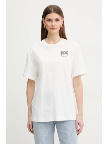 βαμβακερό μπλουζάκι pinko υλικό 4 100% χάλυβαςυλικό 5