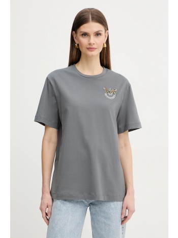 βαμβακερό μπλουζάκι pinko υλικό 4 100% χάλυβαςυλικό 5