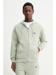 βαμβακερή μπλούζα hugo blue nadarasi 100% βαμβάκι