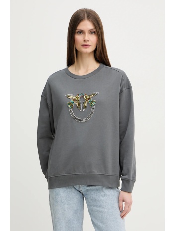 βαμβακερή μπλούζα pinko υλικό 4 100% χάλυβαςυλικό 5 100%