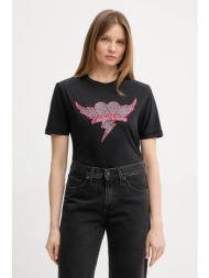 βαμβακερό μπλουζάκι zadig&voltaire 100% βαμβάκι