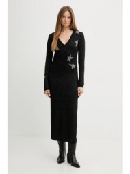 φόρεμα με προσθήκη μαλλιού zadig&voltaire 83% μαλλί μερινό, 15% πολυεστέρας, 2% μεταλλικές ίνες