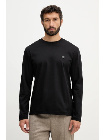 βαμβακερή μπλούζα με μακριά μανίκια boss c-townley 01 100%