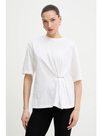 βαμβακερό μπλουζάκι twinset κύριο υλικό 100%