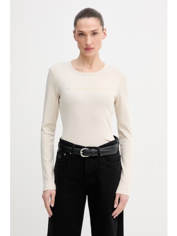 βαμβακερή μπλούζα με μακριά μανίκια united colors of