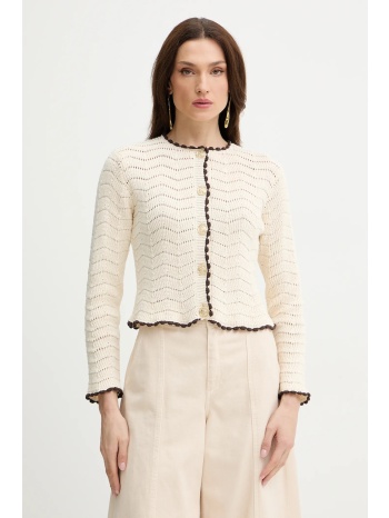 πλεκτή ζακέτα iblues cestino 80% βαμβάκι, 20% πολυεστέρας