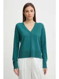 πλεκτή ζακέτα sisley 72% βισκόζη, 28% πολυεστέρας