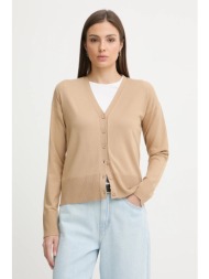 πλεκτή ζακέτα sisley 72% βισκόζη, 28% πολυεστέρας