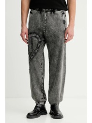 βαμβακερό παντελόνι diesel p-marky-den 100% βαμβάκι