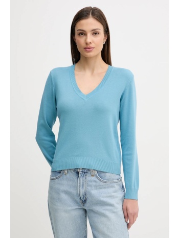 βαμβακερό πουλόβερ united colors of benetton 100% βαμβάκι