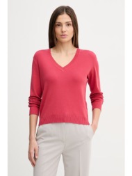 βαμβακερό πουλόβερ united colors of benetton 100% βαμβάκι