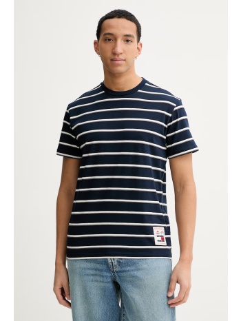 βαμβακερό μπλουζάκι tommy jeans 100% βαμβάκι