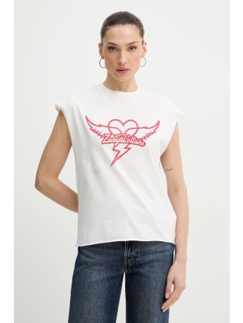 βαμβακερό τοπ zadig&voltaire 100% βαμβάκι