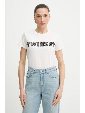 μπλουζάκι twinset κύριο υλικό 40% βαμβάκι, 40% βισκόζη