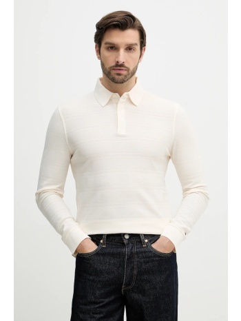 βαμβακερή μπλούζα με μακριά μανίκια tommy hilfiger 100%