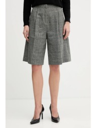 λινό σορτς united colors of benetton 90% βαμβάκι, 10% λινό