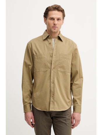 βαμβακερό πουκάμισο boss h-owen-k-2pp-261 100% βαμβάκι