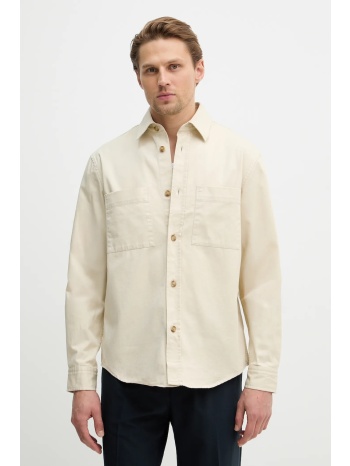 βαμβακερό πουκάμισο boss h-owen-k-2pp-261 100% βαμβάκι
