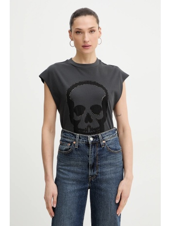 βαμβακερό τοπ zadig&voltaire 100% βαμβάκι