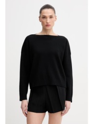 πουλόβερ με προσθήκη μαλλιού united colors of benetton 35% βαμβάκι, 30% βισκόζη, 25% πολυαμίδιο, 10%