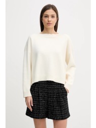 πουλόβερ με προσθήκη μαλλιού united colors of benetton 35% βαμβάκι, 30% βισκόζη, 25% πολυαμίδιο, 10%