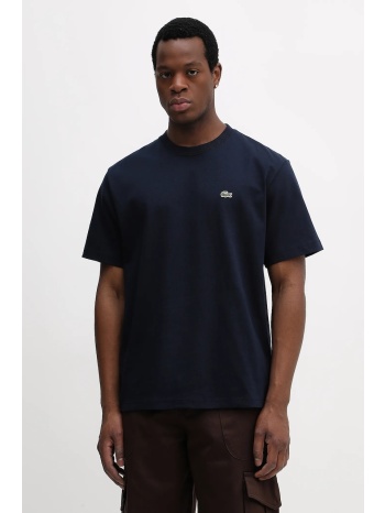 βαμβακερό μπλουζάκι lacoste κύριο υλικό 100% βαμβάκιπλέξη