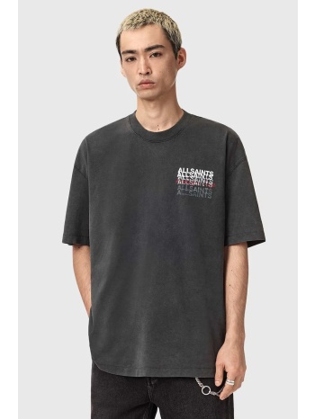 βαμβακερό μπλουζάκι allsaints graphene 100% βαμβάκι