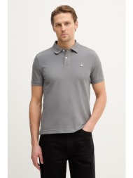 βαμβακερό μπλουζάκι πόλο united colors of benetton 100% βαμβάκι