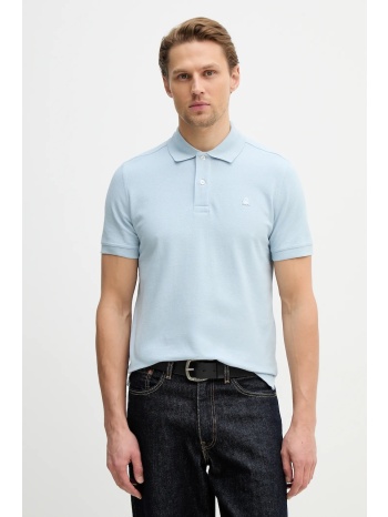 βαμβακερό μπλουζάκι πόλο united colors of benetton 100%