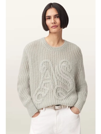 πουλόβερ με προσθήκη μαλλιού allsaints chain 40%