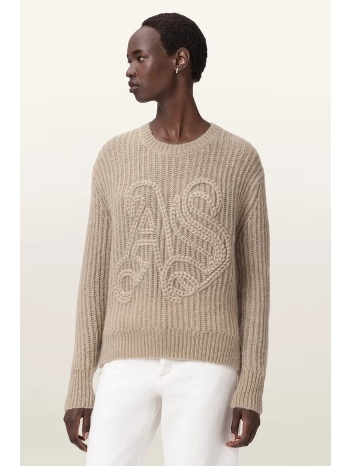 πουλόβερ με προσθήκη μαλλιού allsaints chain 40%